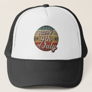 BONÉ FELIZ 4 DE JULHO DE UM CHAPÉU DE CAMINHO