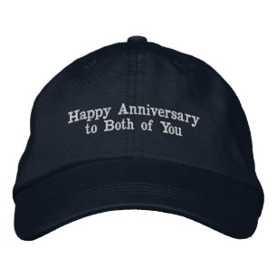 Boné Feliz Aniversário Personalizado para Vocês Dois Bo