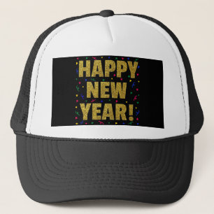 Boné feliz ano novo