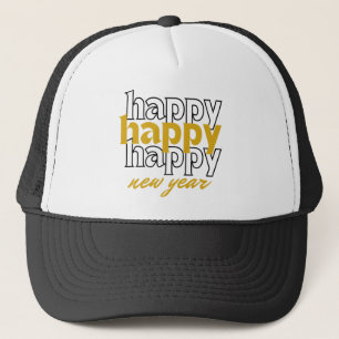 Boné feliz ano novo