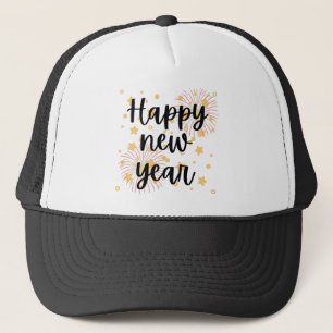 Boné feliz ano novo