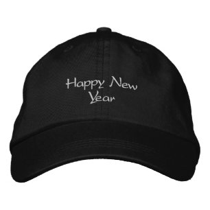 Boné Feliz Ano Novo Chapéus-Boinas Elegantes Super