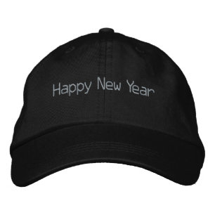 Boné Feliz ano novo deseja comemoração impressionada -