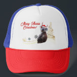 Boné Feliz Aussie Christmas Koala vestindo chapéu santa<br><div class="desc">Um Natal Aussie Feliz com o australiano Koala</div>