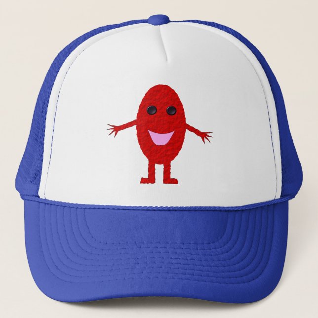 Boné Feliz Chapéu Vermelho (Frente)