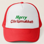 Boné Feliz Chrismukkah<br><div class="desc">Natal da Feliz Chrismukkah Hanukkah</div>