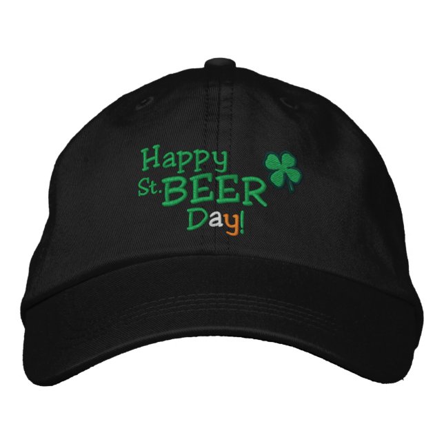 Boné Feliz Dia da Cerveja de São Patrício! (Frente)