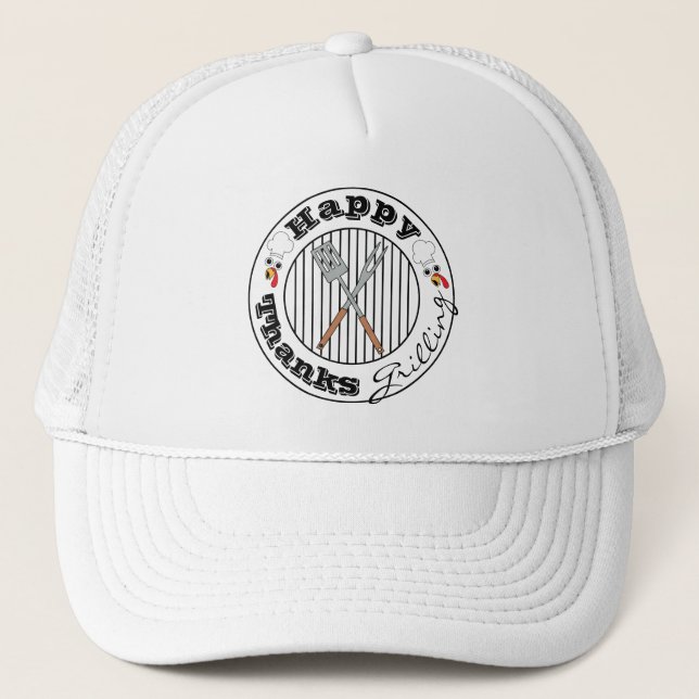 Boné Feliz Dia de Ação de Graças (Frente)