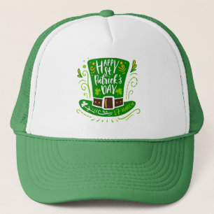 Boné Feliz Dia de São Patrício Leprechaun Hat