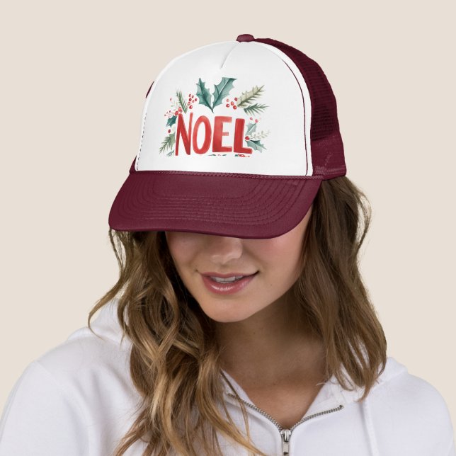 Boné Feliz Férias de Noel Azevinho Visco (In Situ)