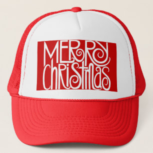 Boné Feliz Natal Chapéu Branco