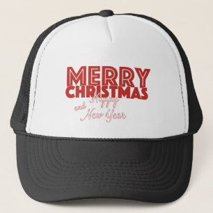 Boné Feliz Natal e Feliz ano novo