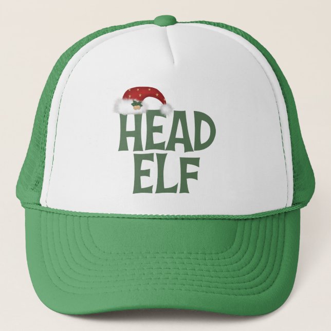 Boné Feliz Natal Elf Hat/Boné (Frente)