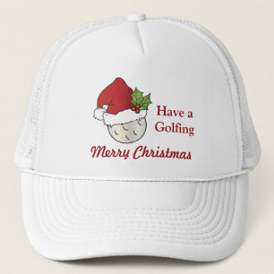 Boné Feliz Natal Golfing