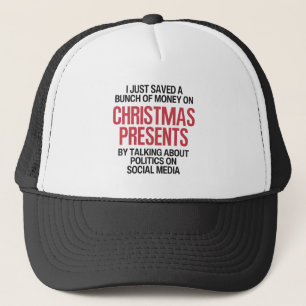 Boné Feliz Natal Político