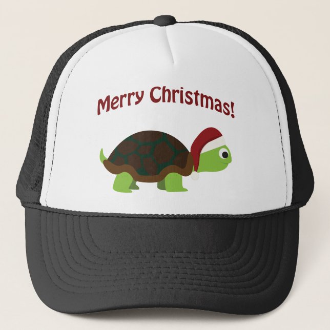 Boné Feliz Natal! Tartaruga (Frente)