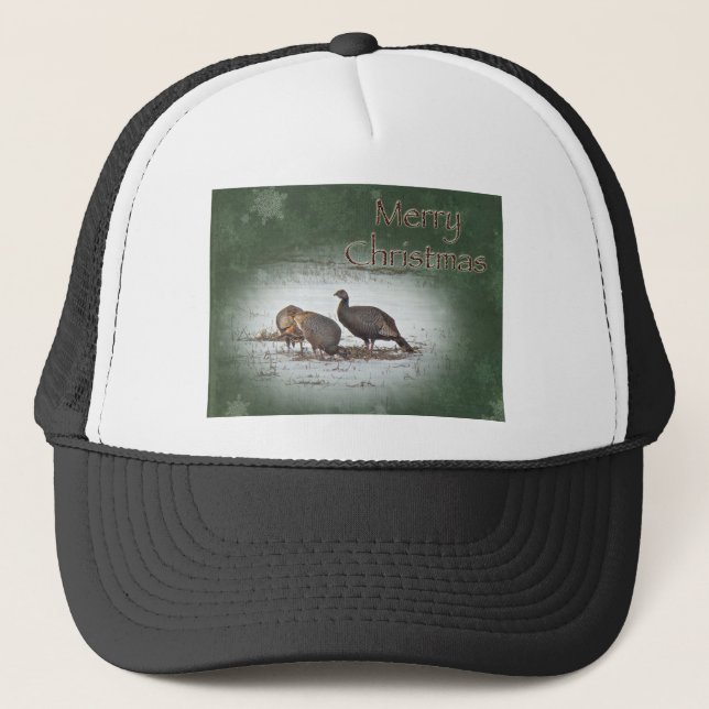 Boné Feliz Natal Wild Turquia (Frente)
