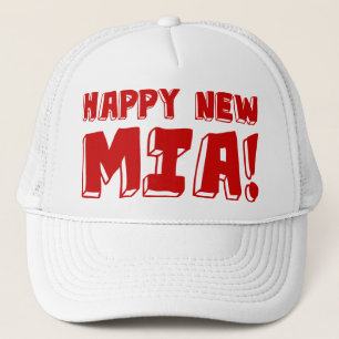 BONÉ FELIZ NOVA MIA!