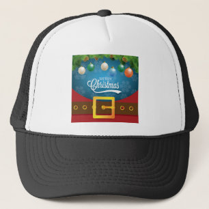 Boné Feliz Papai noel de Natal
