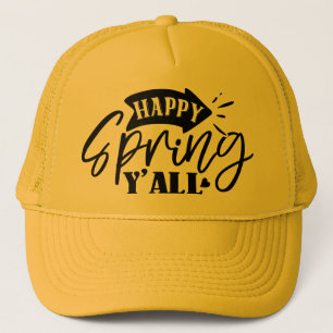 Boné Feliz Primavera para Todos Tipografia Design-49765