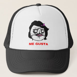 Boné Fêmea preta mim cara cómica Meme da raiva de Gus