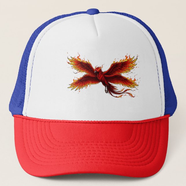 Boné Fênix Vermelha (Frente)
