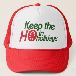 Boné Feriados Engraçados Ho