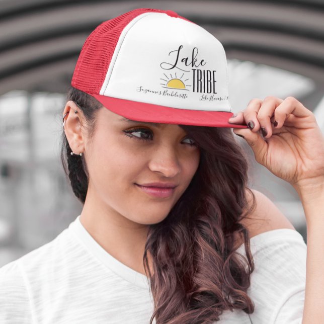Boné Férias da Bachelorette da Menina do Lago Tribe (Criador carregado)