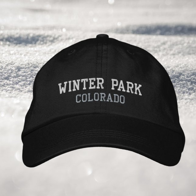 Boné Férias de inverno no Colorado Park (Criador carregado)