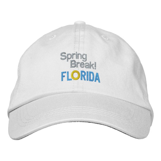Boné FÉRIAS DE PRIMAVERA! - FLORIDA cap (Frente)