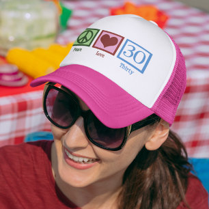 Boné Festa aniversário de 30 anos de Amor pela Paz