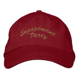 Boné Festa de Noivado Personalizada Tampo Taupe Cor do