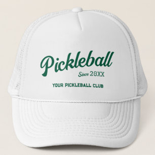 Boné Festa Personalizada do Clube de Pickleball Verde P