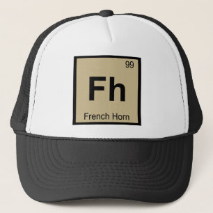 Boné Fh - mesa periódica da química da música da tro