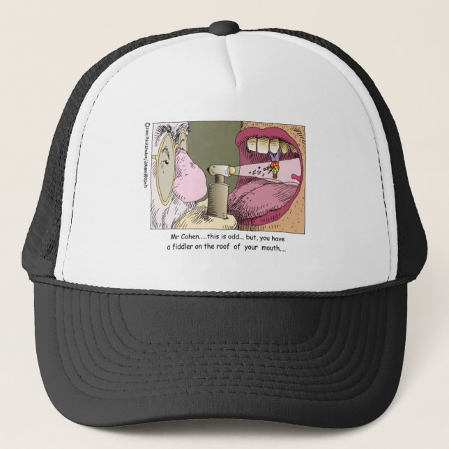 Boné Fiddler On Roof Funny Dentistry Gifts & Tees (Frente)