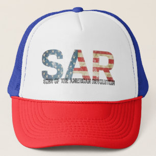 Boné Filhos da Revolução Americana SAR Est 1889 Orgulho