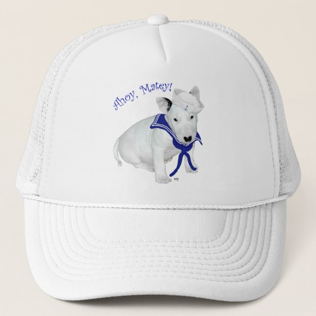 Boné Filhote de Bull Terrier Marinheiro (Frente)