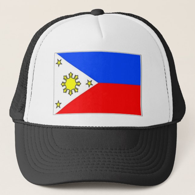 Boné Filipinas-bandeira (Frente)