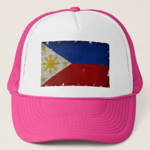 BONÉ FILIPINAS VINTAGEM DE BANDEIRA SOUVENIR GIFT TRUCK