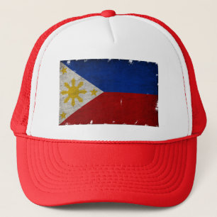 BONÉ FILIPINAS VINTAGEM DE BANDEIRA SOUVENIR GIFT TRUCK