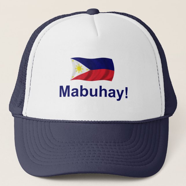 Boné Filipino Mabuhay! (Frente)