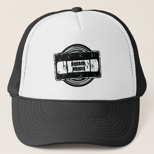 Boné Filmes de terror - Video Cassette Trucker Hat (Frente)
