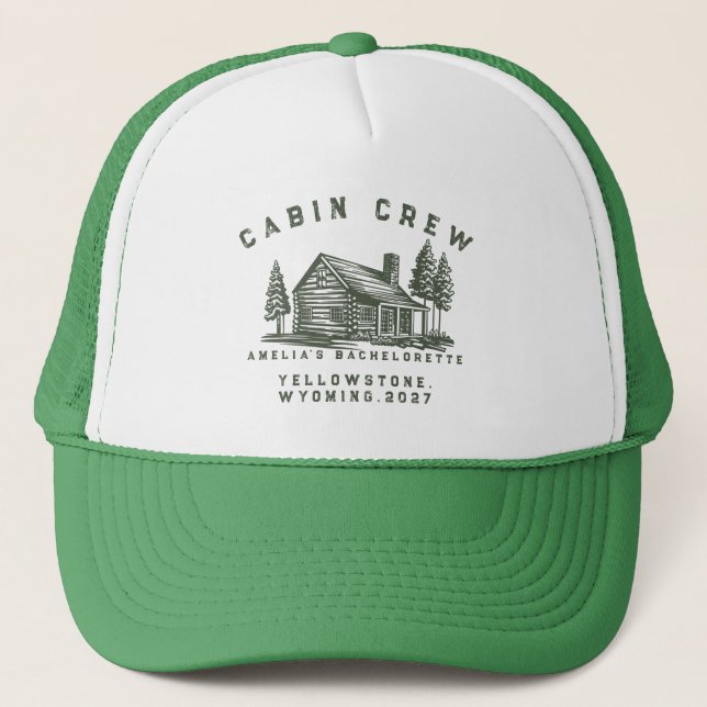 Boné Fim de semana de camping com tema de acampamento p (Frente)