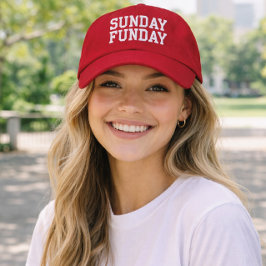 Boné Fim de Semana de Futebol 'Sunday Funday', Presente