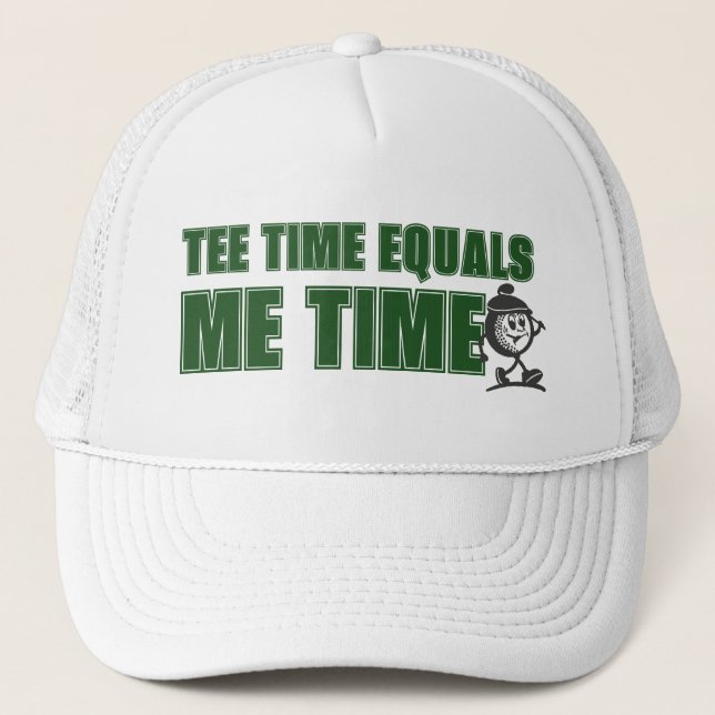 Boné Fim de Semana dos Homens Caos Golf Pai Hora no Tee (Frente)