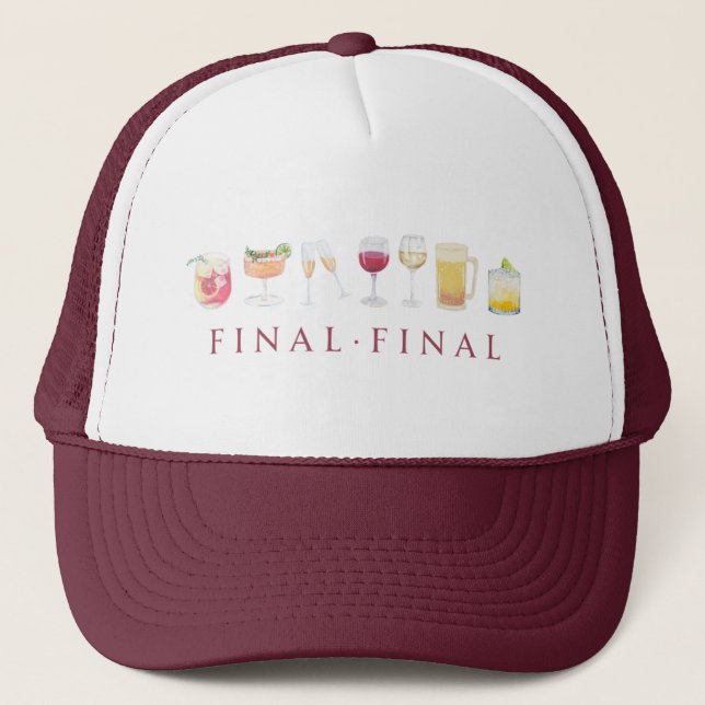 Boné Final final trucker hat (Frente)