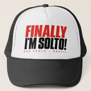 BONÉ FINALMENTE ESTOU SOLTO SÃO PAULO