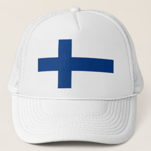 Boné Finlândia Bandeira Patriótica finlandesa