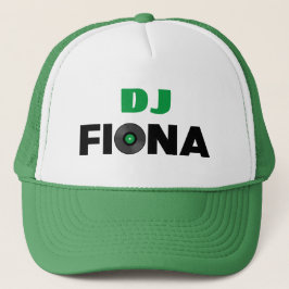 Boné Fiona DJ Trucker Hat