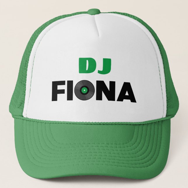 Boné Fiona DJ Trucker Hat (Frente)